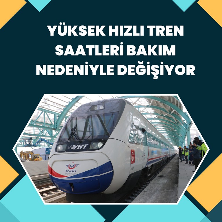 Sivas-Ankara Hızlı Tren Saatleri Yeniden Ayarlandı