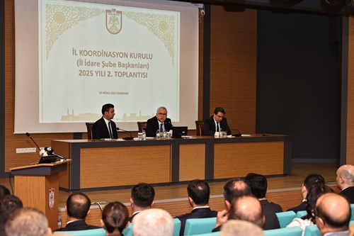 İl Koordinasyon Kurulu'nun 2025 Yılı İkinci Toplantısı Gerçekleştirildi