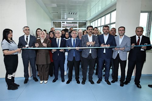 40 Yataklı Yeni Yoğun Bakım Ünitesi Hizmete Girdi